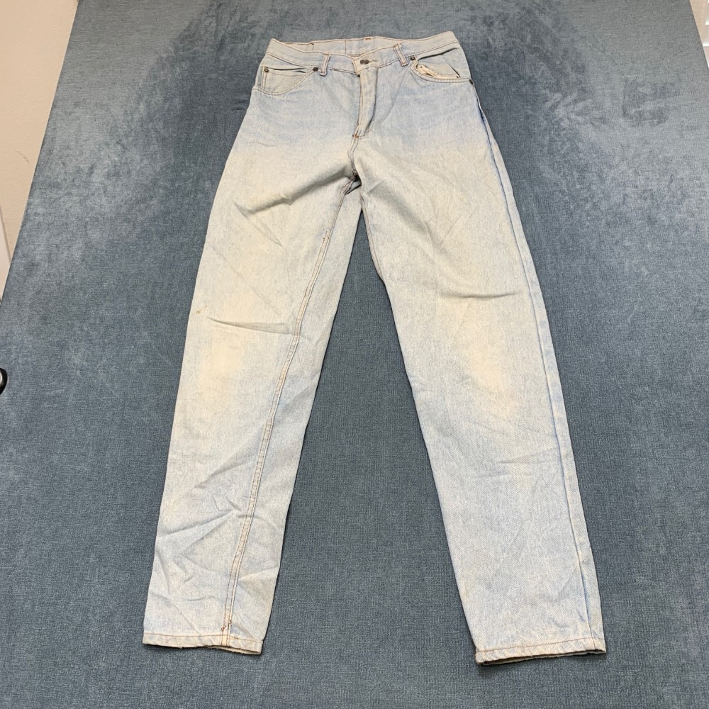 Vintage Levi's 501 Jeans Mens 29x36 Blue Denim Mid Rise Light Wash Streetwear